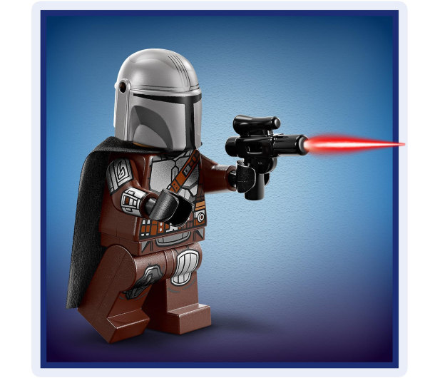 LEGO STAR WARS 75436 Śmigacz Mandalorianina i Grogu - 1473546 - zdjęcie 8